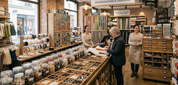 Mercerie près de Mainvilliers<br>Vente d’accessoires de couture près de Mainvilliers<br>Fournitures de couture près de Mainvilliers