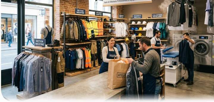 Vente de vêtements professionnels, Vernouillet<br>Vente de vêtements de travail personnalisés, Vernouillet<br>Vente de tenues de travail, Vernouillet